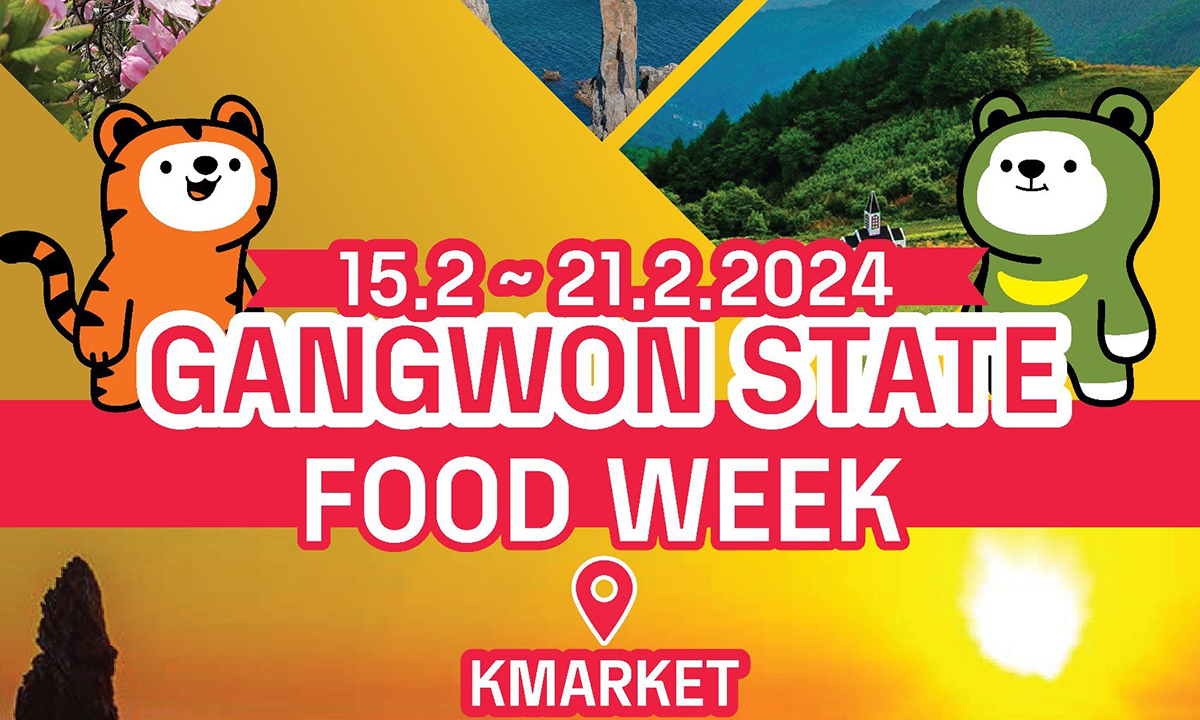 TUẦN LỄ ẨM THỰC” GANGWON STATE FOOD WEEK”